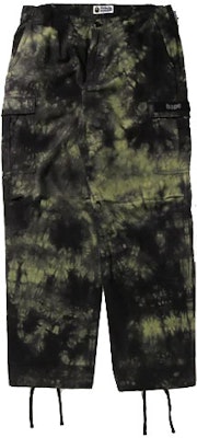 베이프 타이다이 로고 자수 스트레이트 핏 캐주얼 팬츠. 1I80-152-012 Order 베이프 타이다이 로고 자수 스트레이트 핏 캐주얼 팬츠. 1I80-152-012