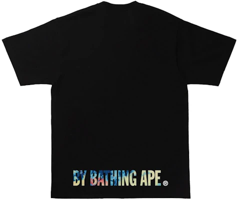 BAPE Tie Dye Ape Face Tee Hitam 'Pelbagai' Order BAPE Tie Dye Ape Face Tee Hitam 'Pelbagai'