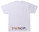 Order BAPE Tie Dye Ape Face Tee White 'Navy'