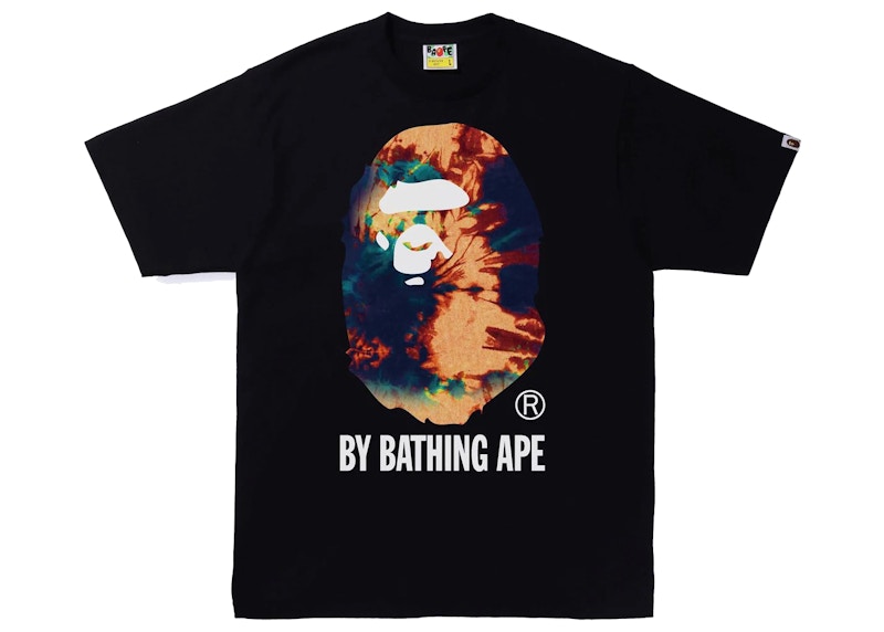 BAPE Tie Dye By Bathing Ape Tee Black/Navy