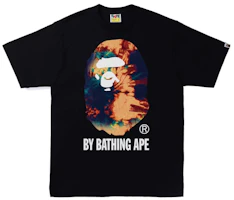 BAPE Tie Dye By Bathing Ape Tee Black/Navy BAPE Tie Dye By Bathing Ape Tee Black/Navy