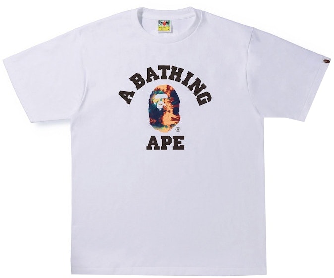 bape-tie-dye-college-tee-white-navy
