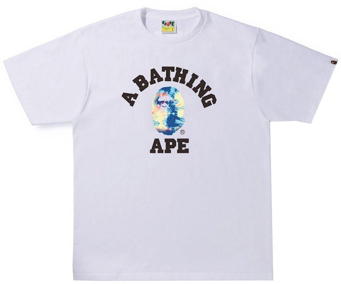 bape-tie-dye-college-tee-white-multi