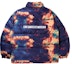Order BAPE Tie Dye Loose Fit Down Jacket 'Navy'