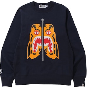 BAPE虎纹圆领衫(FW21)蓝色 Buy BAPE虎纹圆领衫(FW21)蓝色