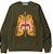 BAPE Tiger Crewneck (FW21) Olivedrab