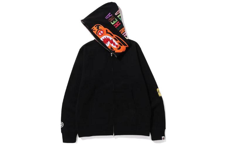 BAPE Tiger Full-Zip Hoodie Jacket Long Sleeve Fit 1K30-115-006 圖 10