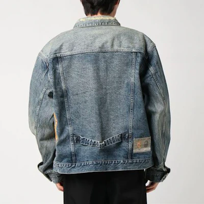 BAPE Tiger Washed Denim Jacket Unisex Blue Denim 1F20-140-026 Purchase BAPE Tiger Washed Denim Jacket Unisex Blue Denim 1F20-140-026