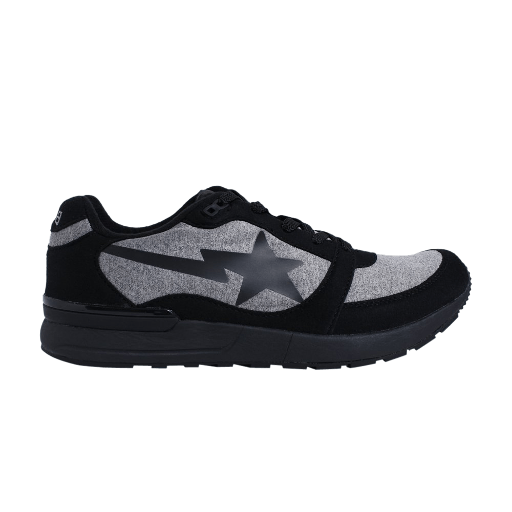 Buy BAPE Track Sta LT 'Black Grey' 1C80191012 - Novelship