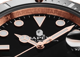 BAPE TYPE 1 BAPEX ゴールド腕時計 1H70-182-028 Lookbook BAPE TYPE 1 BAPEX ゴールド腕時計 1H70-182-028