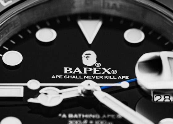 BAPE Type 2 BAPEX Watch 'Blue' Lookbook BAPE Type 2 BAPEX Watch 'Blue'