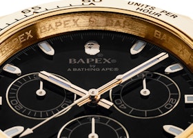 Jam Tangan BAPE Type 4 BAPEX Emas/Hitam Lookbook Jam Tangan BAPE Type 4 BAPEX Emas/Hitam