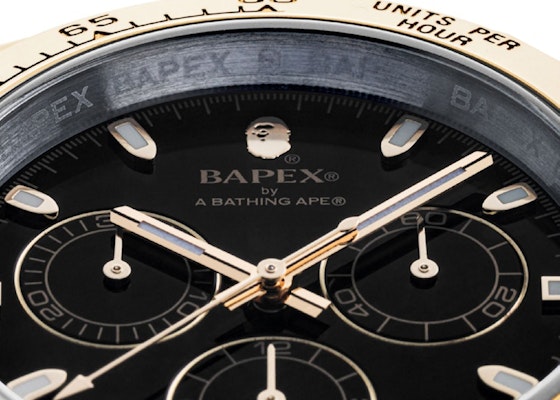 BAPE Type 4 BAPEX Watch Silver/Gold Lookbook BAPE Type 4 BAPEX Watch Silver/Gold