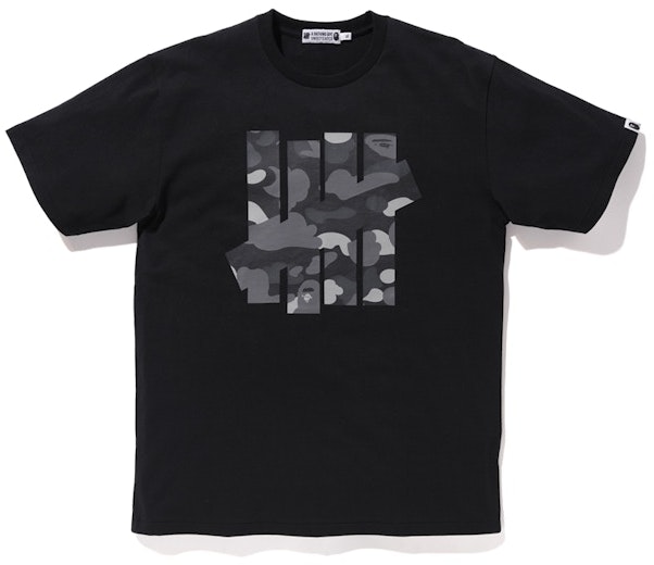 bape-undefeated-5-strikes-tee-black