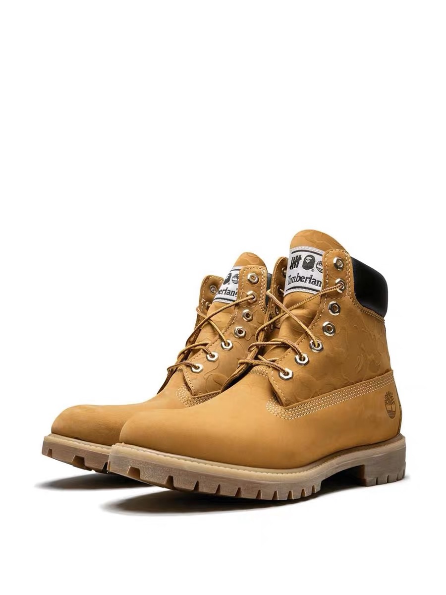 BAPE UNDFTD x Timberland 'Triple Collaboration Yellow Boots'