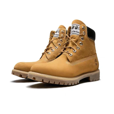 BAPE UNDFTD x Timberland 'Triple Collaboration Yellow Boots'