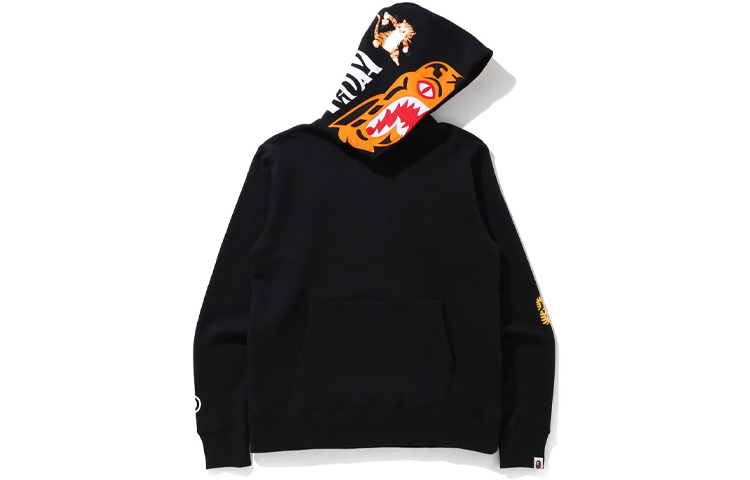 BAPE Unisex Tiger Pattern Loose Fit Pullover Hoodie. 1G80-114-010 圖 2