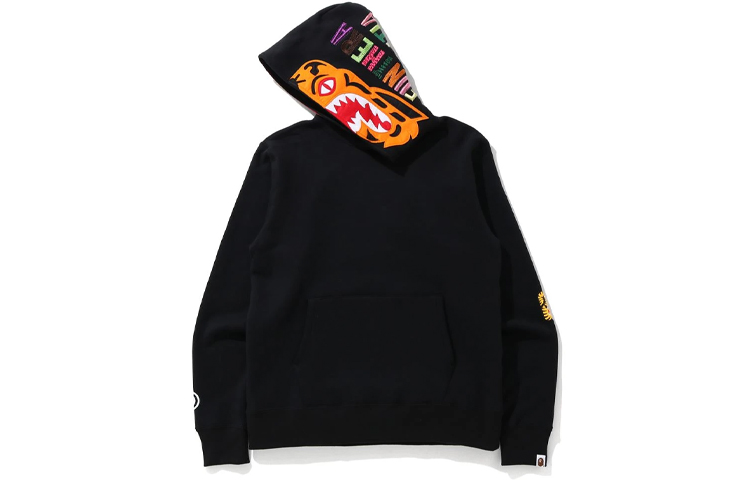 BAPE Unisex Tiger Pattern Loose Fit Pullover Hoodie. 1G80-114-010 圖 3