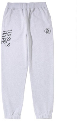 BAPE Ursus Sweatpants Gray Buy BAPE Ursus Sweatpants Gray