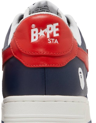 USPS x A BATHING APE STA 潮流 美國郵政 時尚板鞋 男款 白藍紅 Sizing USPS x A BATHING APE STA 潮流 美國郵政 時尚板鞋 男款 白藍紅