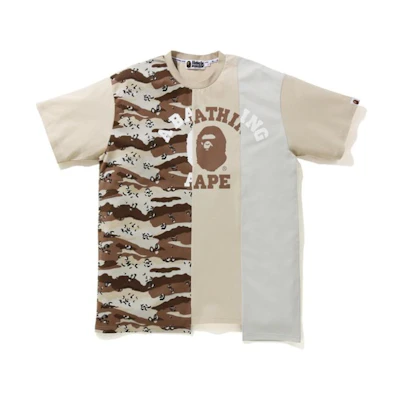 BAPE Vintage Casual Letter Print Crewneck Pullover Short Sleeve Dress. 0ZXDSW235506G