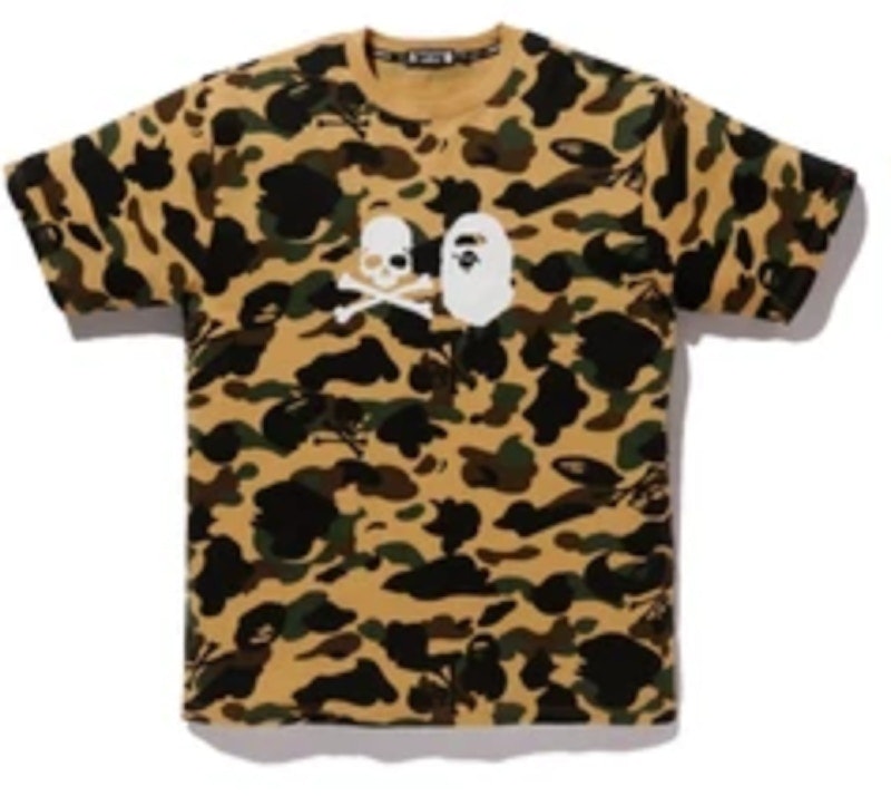 bape-vs-mastermind-camo-tee-yellow
