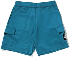 BAPE Wide Fit Double Knit Shorts Solid Elastic Waist Straight Shorts. 1I30-153-008 BAPE Wide Fit Double Knit Shorts Solid Elastic Waist Straight Shorts. 1I30-153-008