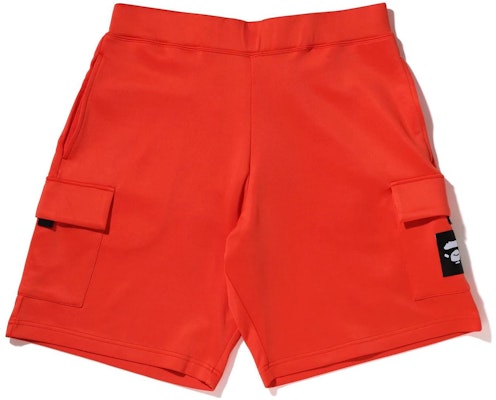 BAPE 寬版雙面針織短褲 固定鬆緊腰帶 直筒短褲 1I30-153-008 Shop BAPE 寬版雙面針織短褲 固定鬆緊腰帶 直筒短褲 1I30-153-008