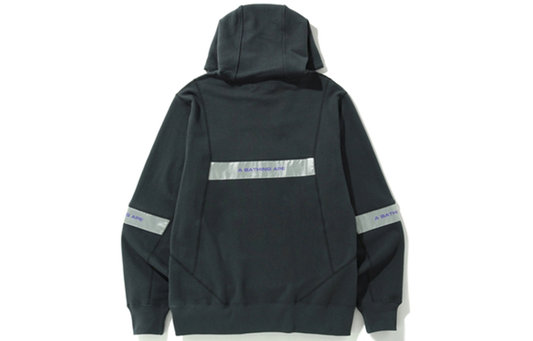 BAPE Wide Patchwork Glow-In-The-Dark Hoodie Unisex Black. 1F80-114-010 圖 3