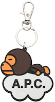 BAPE x A.P.C. Milo Keychain (FW22) 'Brown' BAPE x A.P.C. Milo Keychain (FW22) 'Brown'