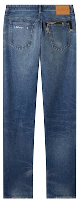 BAPE x A.P.C. Patched Damage Denim Pants (FW22) 'Indigo' Order BAPE x A.P.C. Patched Damage Denim Pants (FW22) 'Indigo'