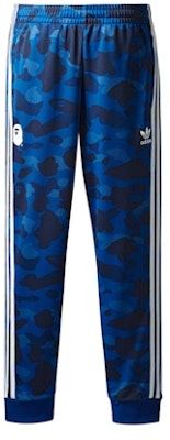 BAPE x adidas adicolor Track Pants Blue Buy BAPE x adidas adicolor Track Pants Blue