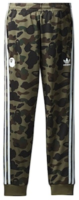 BAPE x adidas adicolor Track Pants Olive Cargo Buy BAPE x adidas adicolor Track Pants Olive Cargo