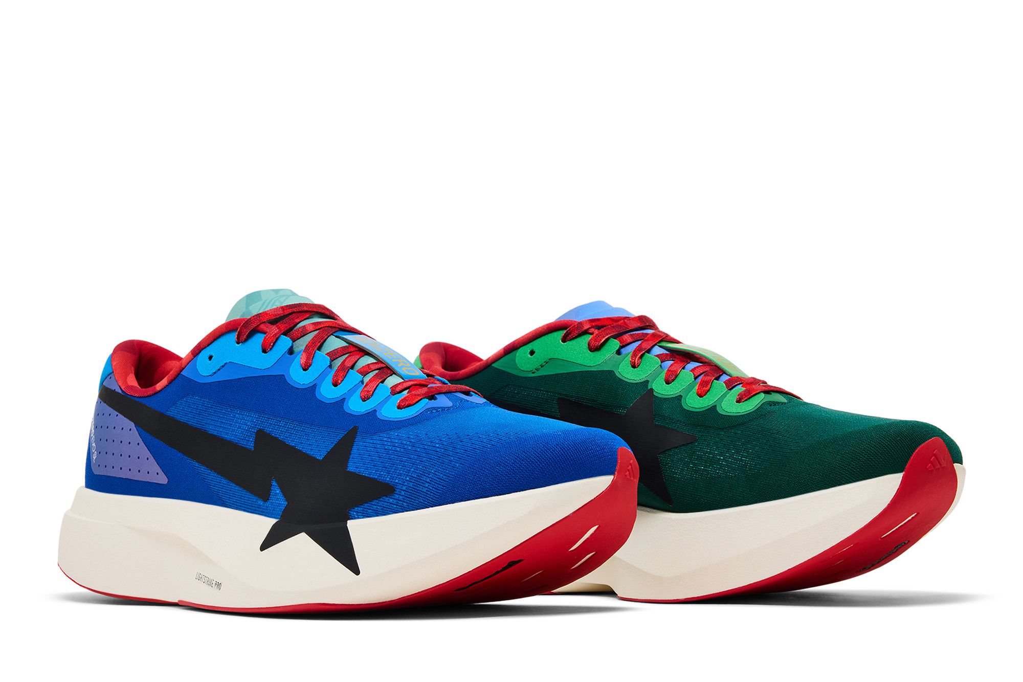 Cheap BAPE x adidas Adizero Evo SL ''Blauw Groen'' KJ5749
