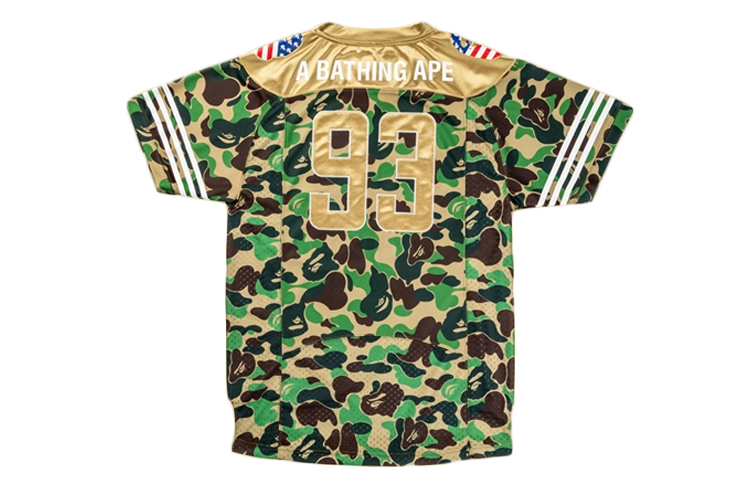 BAPE adidas Camo Soccer T-Shirt  Collaborative Edition. 1F23-109-952 圖 3