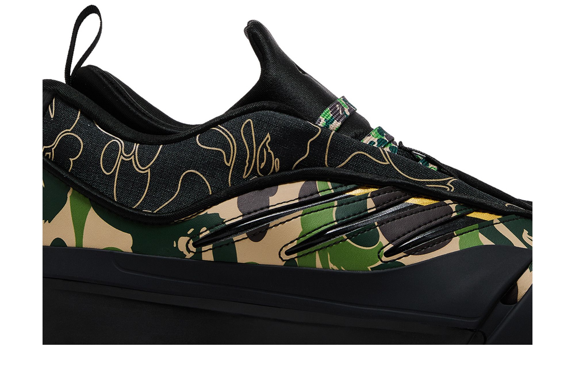 Lookbook BAPE x adidas Dame 9 '黑綠' JH6358