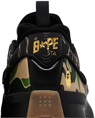 BAPE x adidas Dame 9 'Hitam Hijau' JH6358 Sizing BAPE x adidas Dame 9 'Hitam Hijau' JH6358
