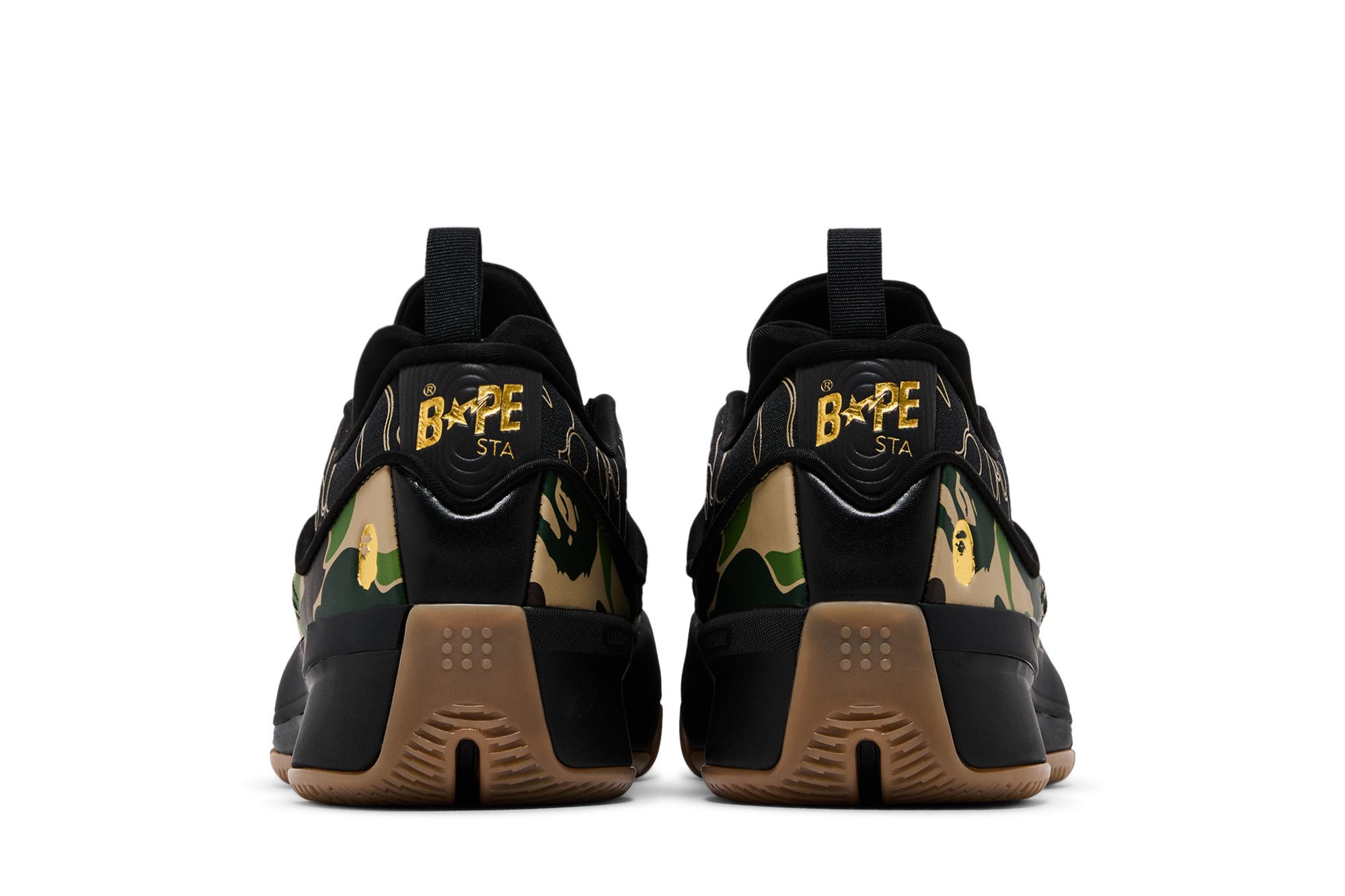 Sizing BAPE x adidas Dame 9 '黑綠' JH6358