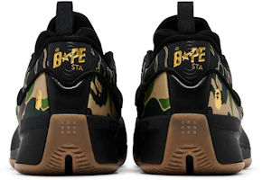 Sizing BAPE x adidas Dame 9 '黑綠' JH6358