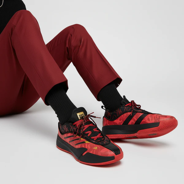 BAPE x adidas Dame 9 'Black Scarlet' IH0786 Order BAPE x adidas Dame 9 'Black Scarlet' IH0786