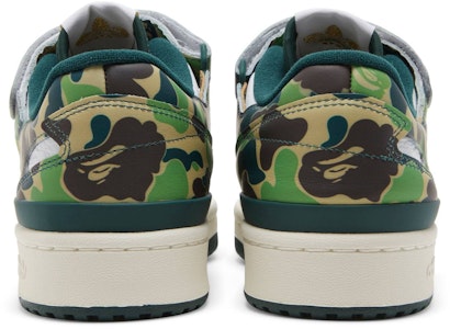 BAPE x adidas Forum Low 84 '30th Anniversary - Hijau' ID4771 Details for BAPE x adidas Forum Low 84 '30th Anniversary - Hijau' ID4771