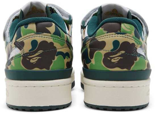 BAPE x adidas Forum Low 84 '30th Anniversary - Hijau' ID4771 Details for BAPE x adidas Forum Low 84 '30th Anniversary - Hijau' ID4771