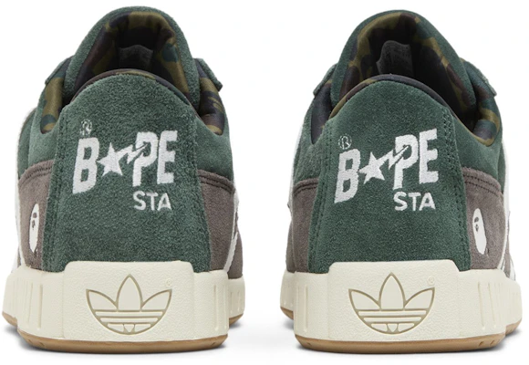 BAPE x adidas LWST 'Verde Sombra' IE6117 Details for BAPE x adidas LWST 'Verde Sombra' IE6117
