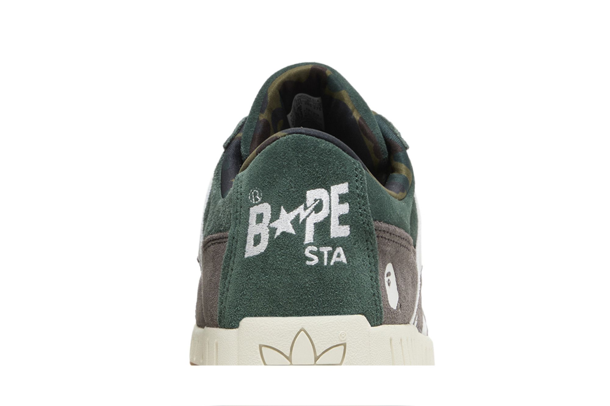 Sizing BAPE x adidas LWST 'Verde Sombra' IE6117