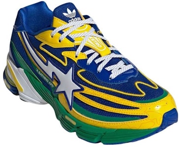 BAPE x adidas Orketro 'Kuning Biru Hijau' JQ2398 Lookbook BAPE x adidas Orketro 'Kuning Biru Hijau' JQ2398