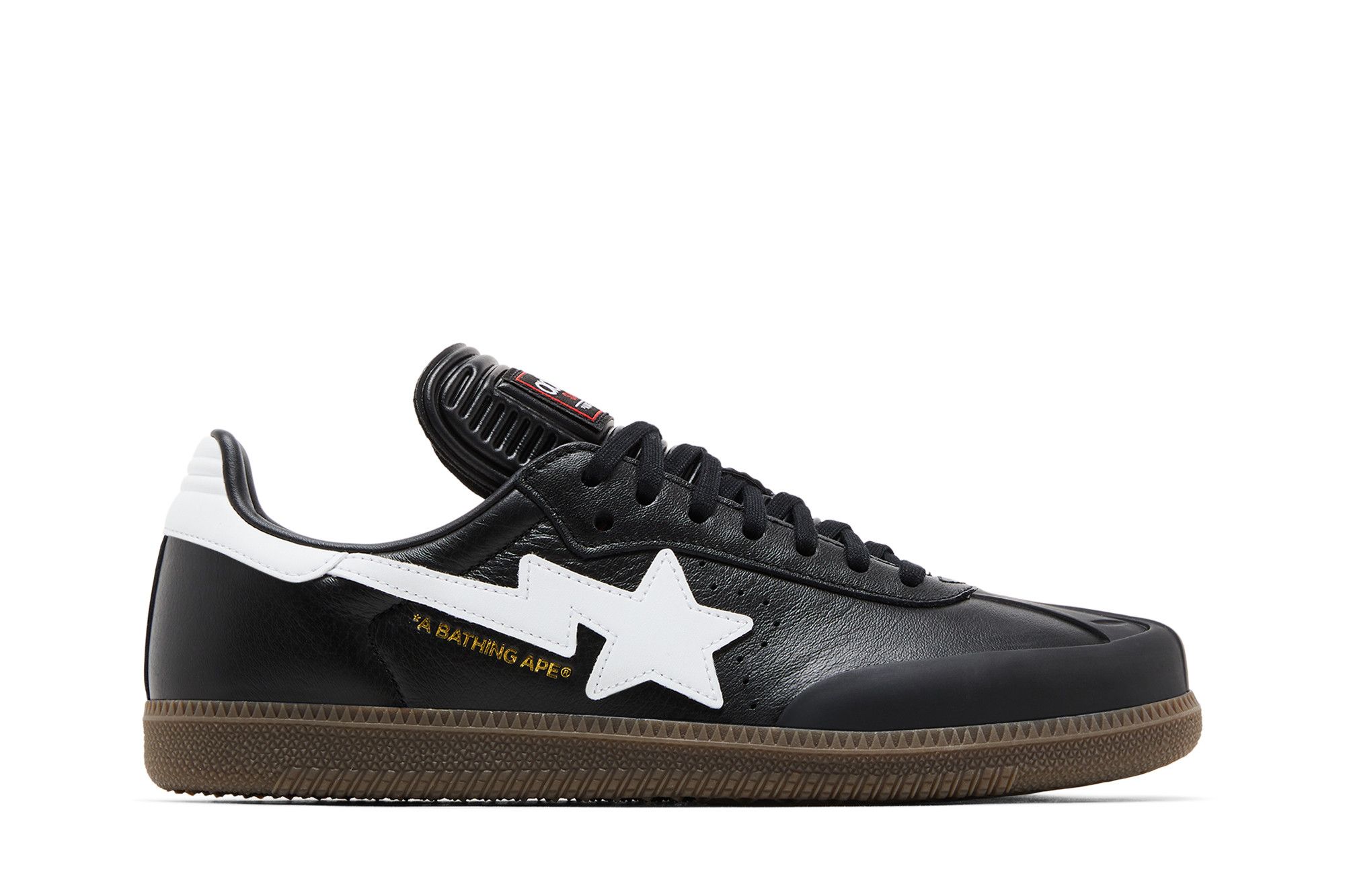 BAPE x adidas Samba 'Black White Gum' JR9246