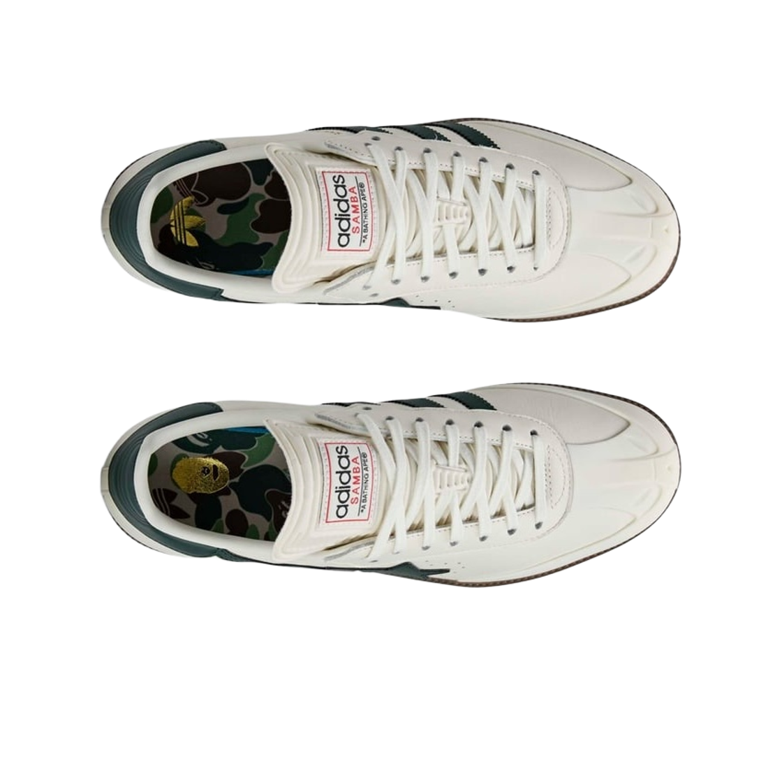 Lookbook BAPE x adidas Samba ''World Cup Pack'' Voetbalcollectie KJ8852