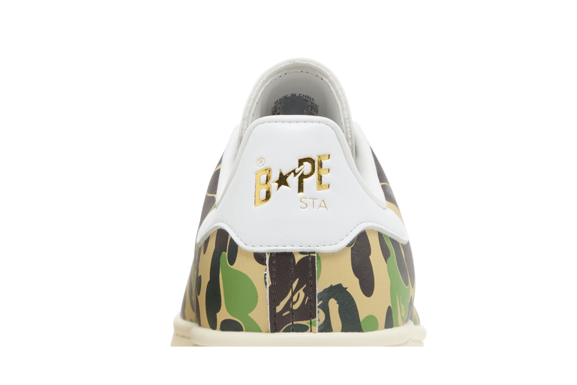 Sizing BAPE x adidas Stan Smith "30e Anniversaire - ABC Camo" IG8949