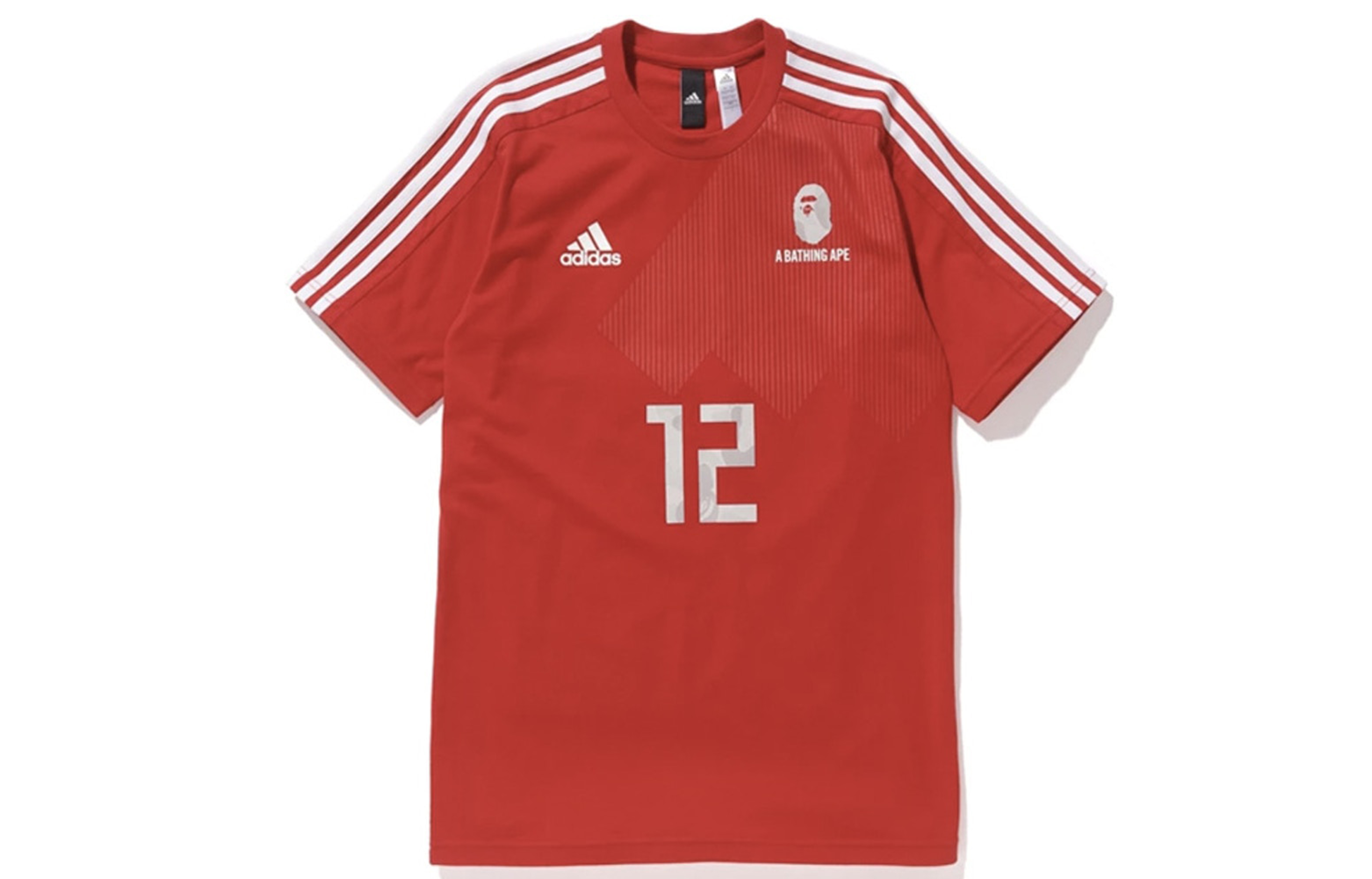 BAPE x adidas World Cup Soccer Jersey Unisex Football Shirt. BAPE-SS18-018