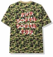 BAPE x Anti Social Social Club ABC Camo Tee Green BAPE x Anti Social Social Club ABC Camo Tee Green